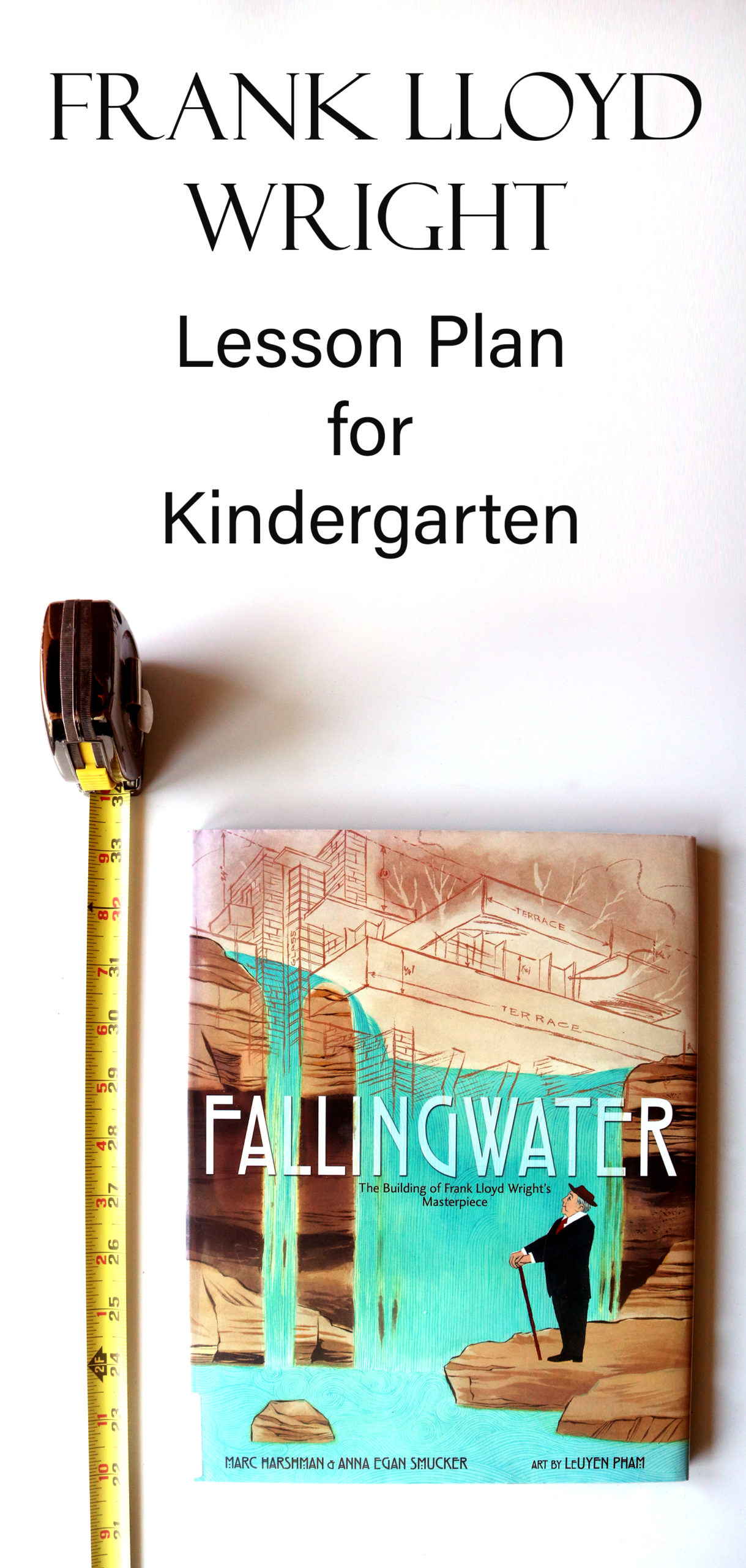 Learn all about the famous architect, Frank Lloyd Wright, with these lesson plan ideas for your kindergarten art class or homeschooler.